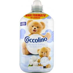 COCCOLINO DELICATO & SOFFICE płyn do płukania tkanin 1,85L 80 płukań